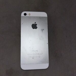 Apple iPhone with Silver Finish